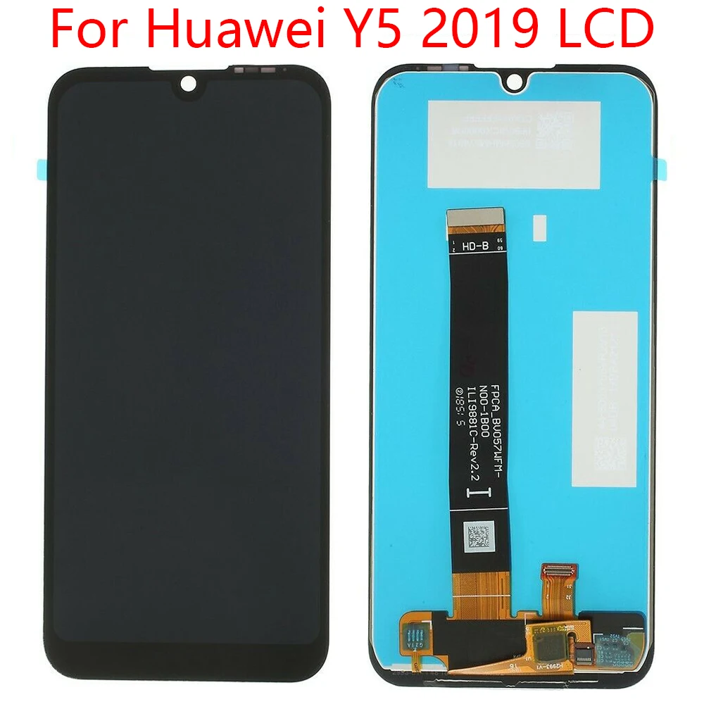 

ЖК-дисплей для Huawei Y5 2019, Honor 8S, сенсорный экран для Huawei Y5 2019, дисплей с рамкой, lex1 LX2 LX3
