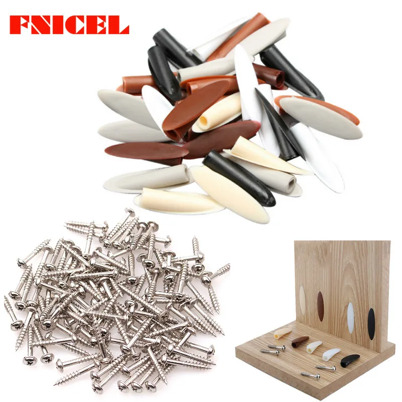 Набор направляющих для сверления 100 шт./компл. косое отверстие заглушки + винты