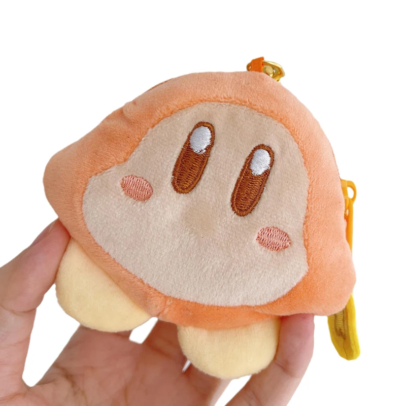 Kawaii Star Kirby плюшевая вадл ди Airpod сумка для наушников аниме мягкая подвеска Кла