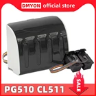 DMYON PG510 CL511 совместимый для Canon MP250 MP252 MP260 СНПЧ MP499 MX330 MX340 чернильный картридж MP230 MP240 Pixma IP2700 принтер