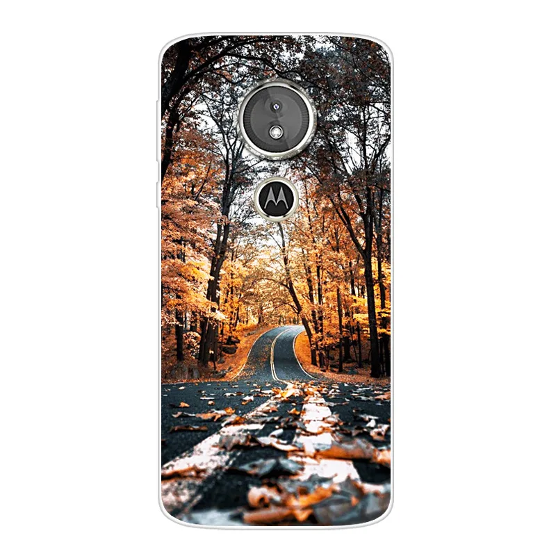 Для Moto G6 Play чехол 5,7 ''силиконовый мягкий ТПУ Модный чехол для телефона для Motorola Moto G6 Play чехол G6Play G 6 Play Cover Space Para - Цвет: 53