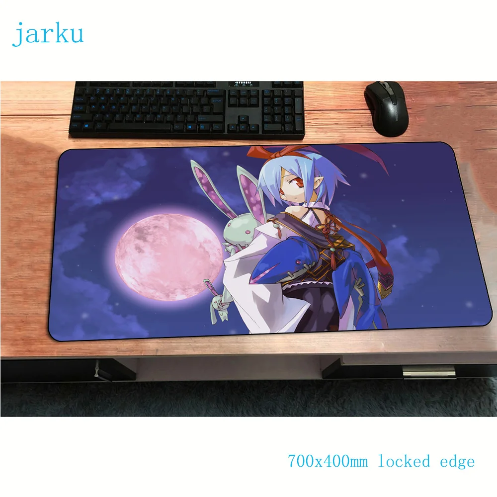 Disgaea коврик для мыши,, игровой коврик для мыши 700x400x2 мм, лучший геймерский коврик для мыши, популярная клавиатура, компьютерная мышь, игровые коврики