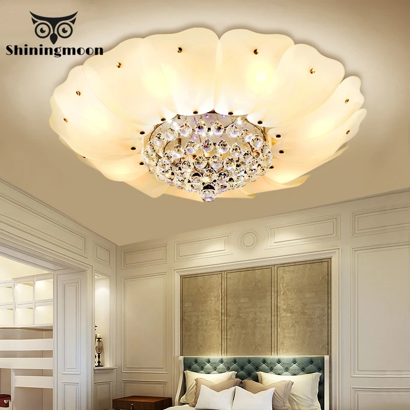 Современные Хрустальные потолочные светильники украшение для отеля ресторана