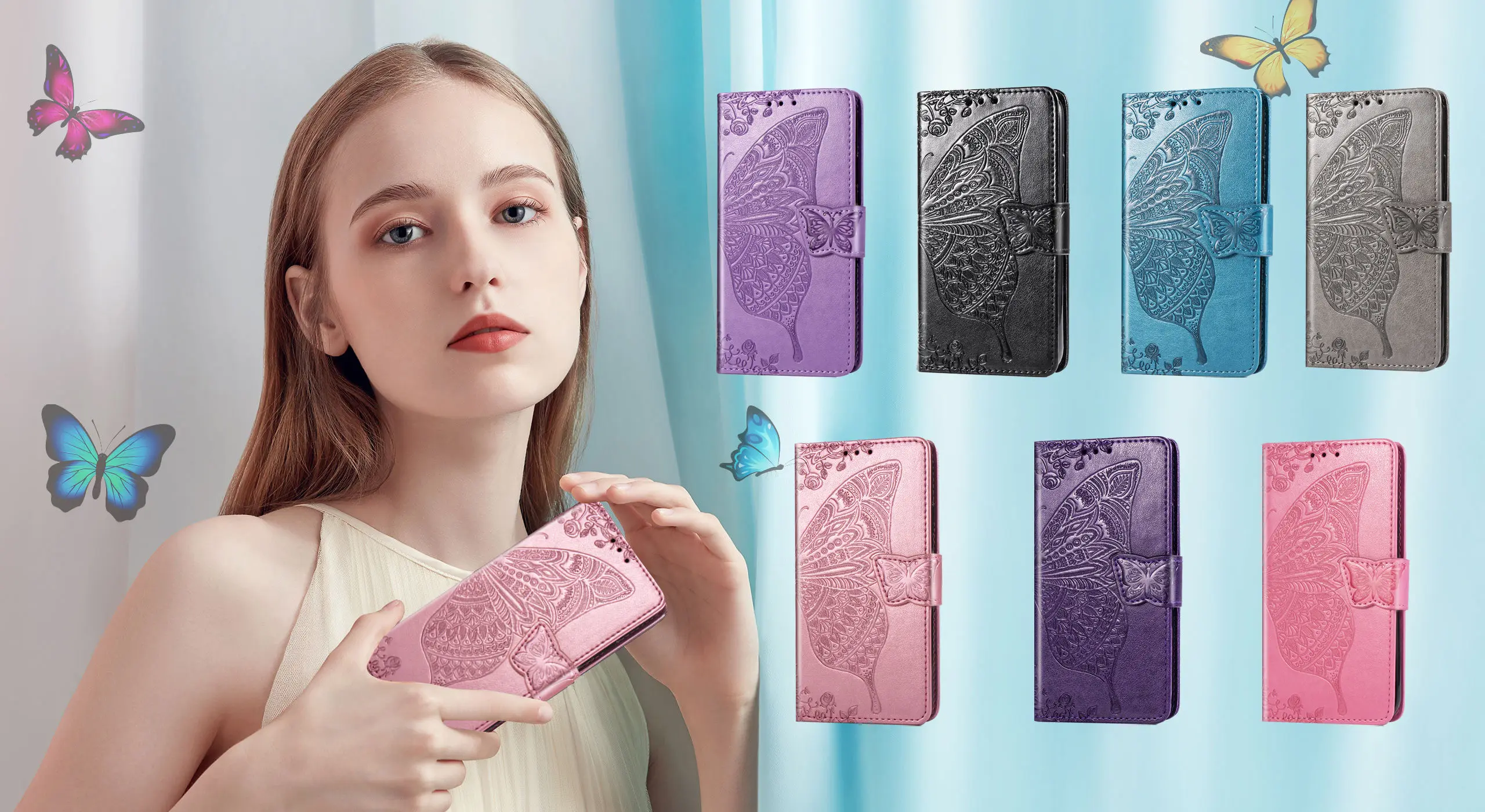 Кожаный чехол-бумажник для Xiao mi Pocophone F1 Max 3 mi A3 8 Lite 9T 9 SE Play Red mi 7A K20 Go 6A Note 7 8 6 5 Pro Plus Book Fundas