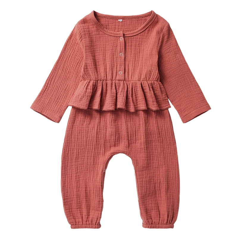 1 шт. детский хлопковый комбинезон с капюшоном длинным рукавом | Мать и ребенок