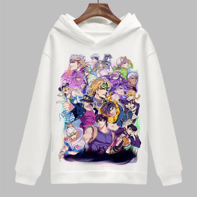 Толстовка с капюшоном для косплея по мотивам невероятные приключения джоджо |