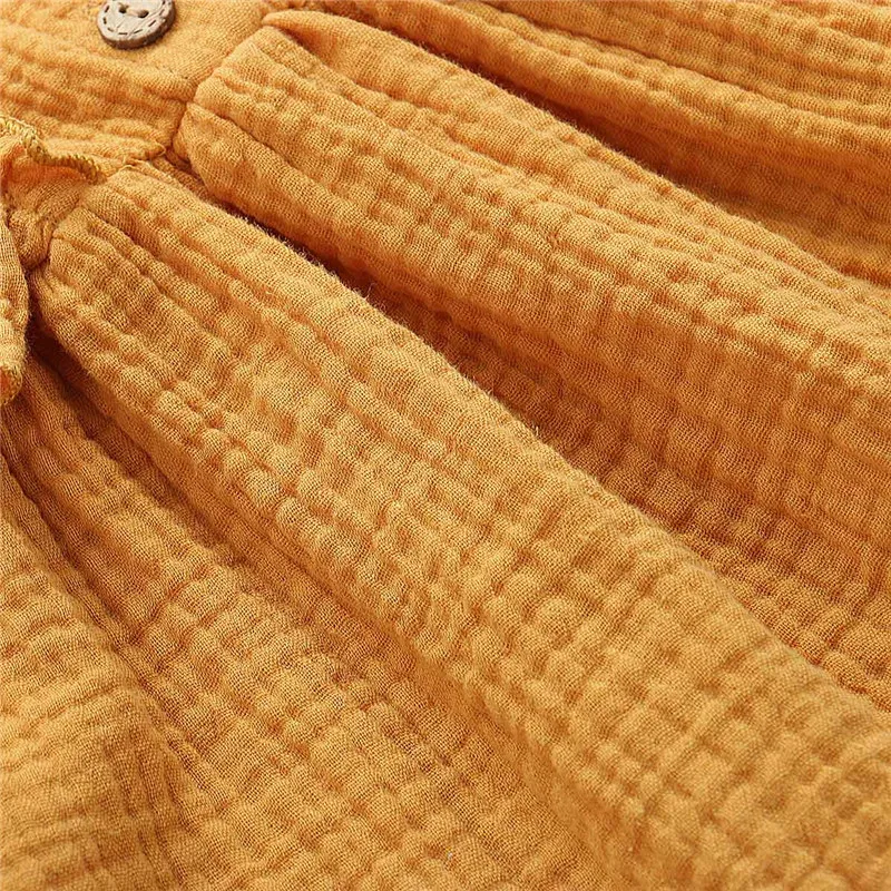 Хлопковое и льняное платье для маленьких девочек вечерние наряды на весну осень