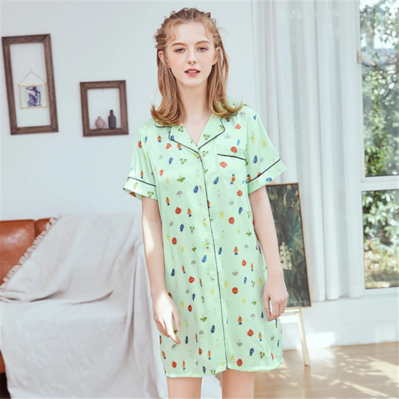 Женская пижама весенне летняя пикантная одежда для дома с фруктовым рисунком