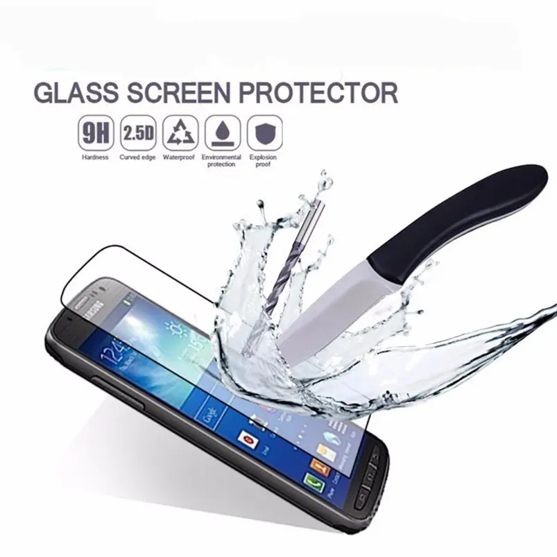 Защитное стекло закаленное для Samsung Galaxy S5 S4 S3 mini S6 G530 G357 8552 I8262 S7262 S7562 G386T G360 |