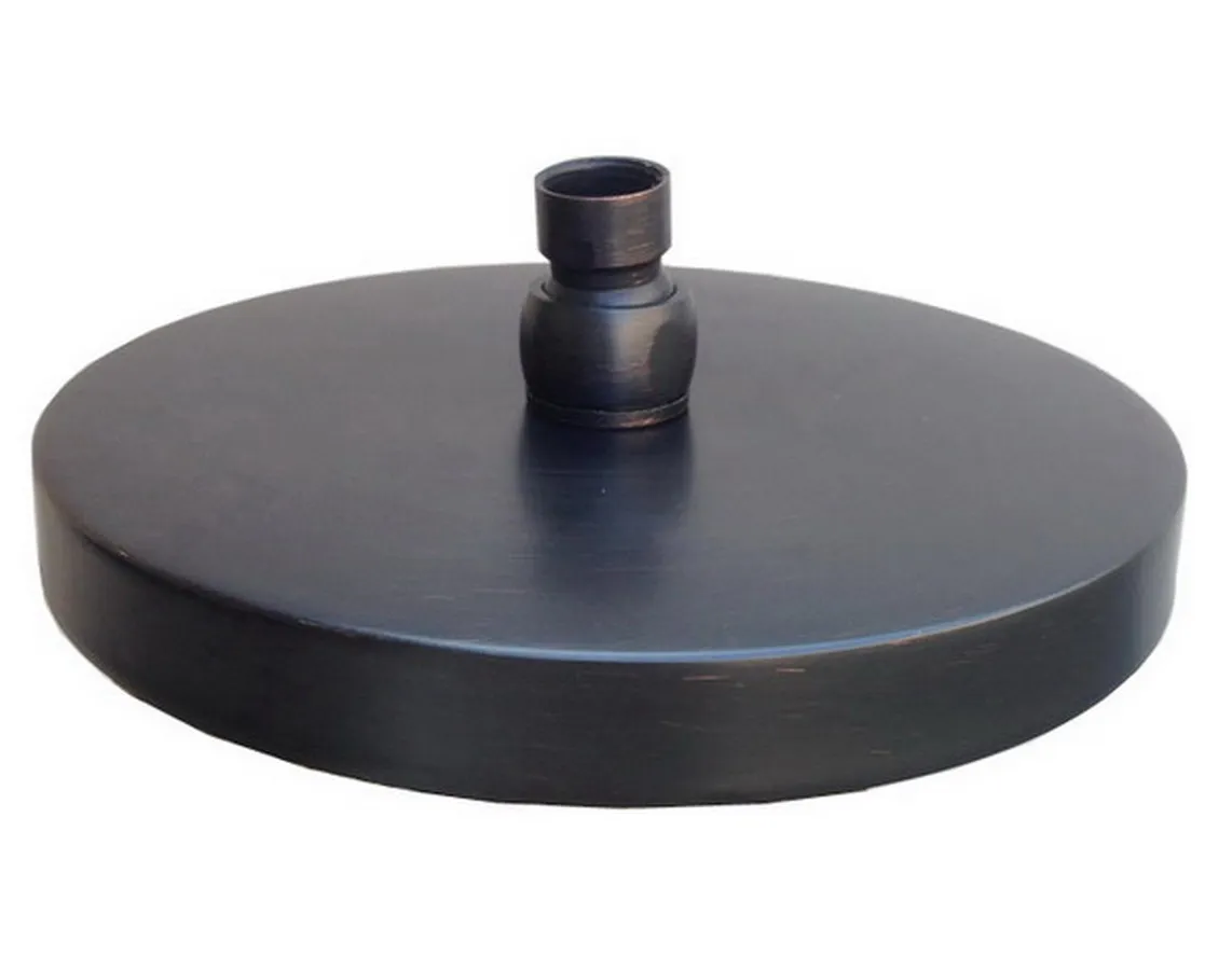 

Black Oil Rubbed Brass Bathroom Accessories 7.7 inch Round Top Spray Rain Shower Head 2sh010