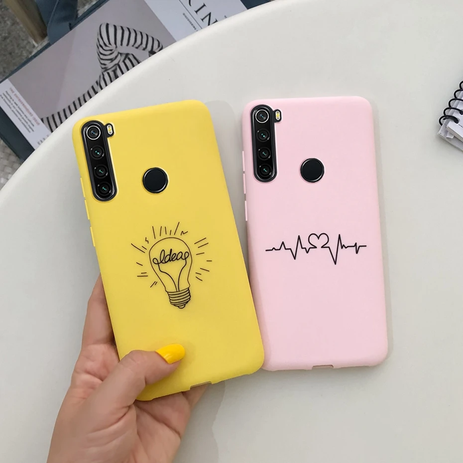 Для Xiaomi Redmi Note 8 T чехол с конфетным принтом Мягкий силиконовый чехол ТПУ Fundas для Xiaomi Xiomi Redmi Note 8 T 8 T Note8T чехол s Cover