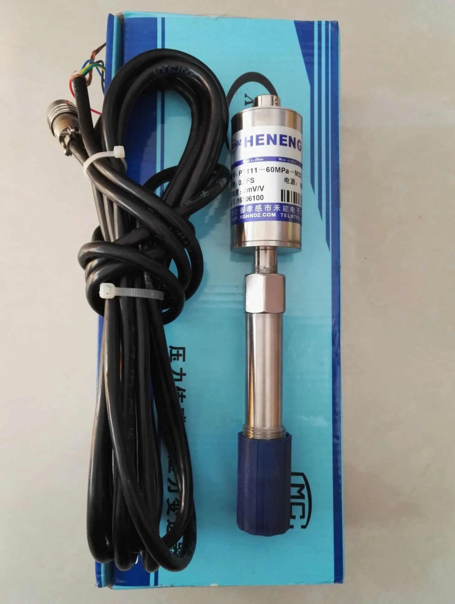 

Xiaoganhe can straight-type pressure sensor PT111-60MPA-M22*1.5