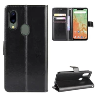 For Umidigi A3X Case Luxury Leather Flip Wallet Phone Case For Umidigi A3X Case Stand Function Card Holder
