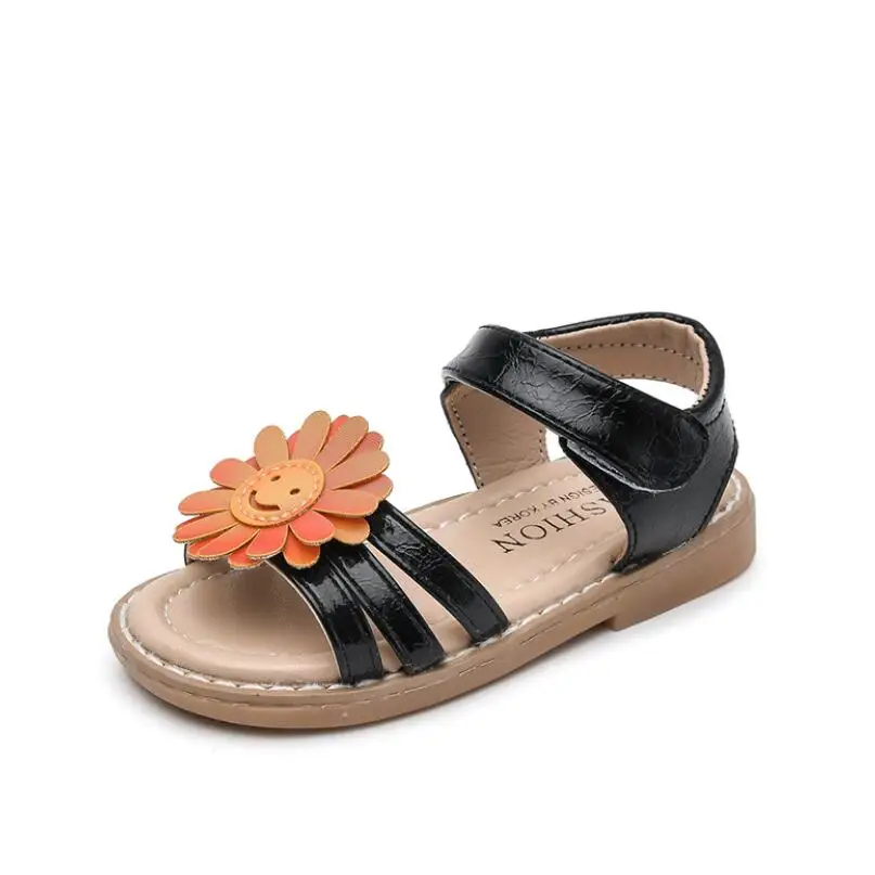 

Flat Heels Girls Sandals Soft Little Girl Shoes Gladiator Style Children's High Roman Shoes Ankle Open Toe Princess Sandals