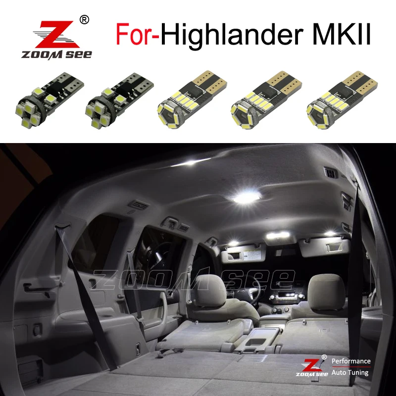 14 шт. беласветодиодный Светодиодная лампа номерного знака + светодиодная