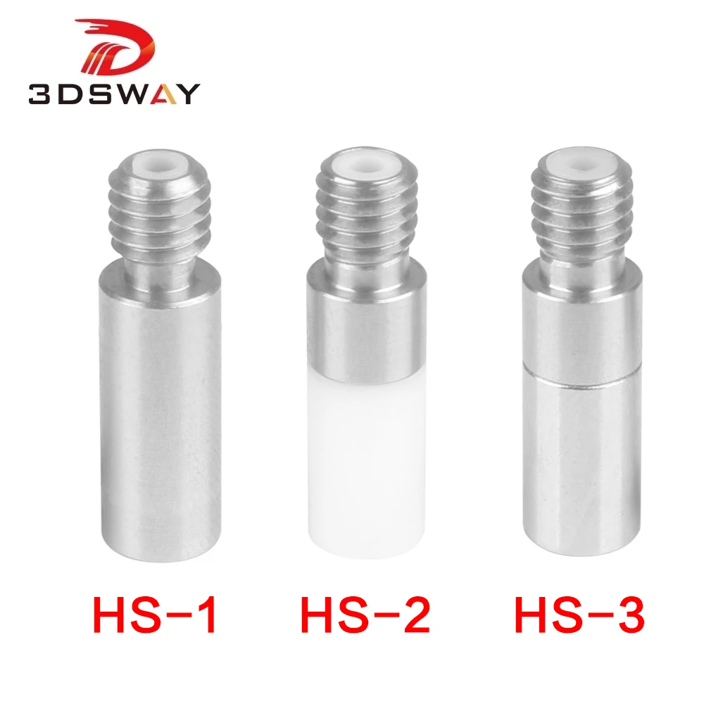 Детали для 3D-принтера 3DSWAY HS Hotend тепловой пробой гладкий нагреватель блок
