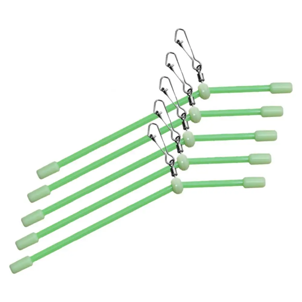 

75% Discounts Hot! 5Pcs Luminous Rotatable Hook Lure Connector Fish Line Balance for Sea Fishing