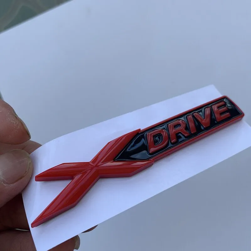 3D ABS XDrive X привод крыло багажник эмблема знак наклейка на автомобиль для BMW X1 X3 X4 X5 X6