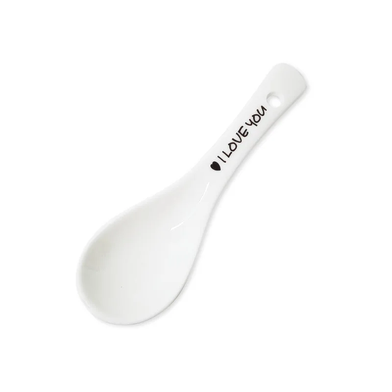 4 шт. керамические ложки для супа в японском стиле маленькая ложка домашнего