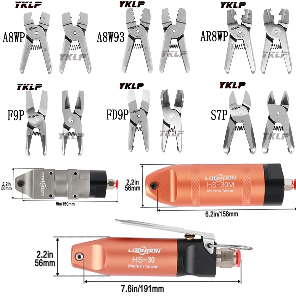 Пневматические ножницы, ножницы, режущие головки, кусачки, пневматические Обжимные щипцы, детали инструмента для клемм AR8WP A8WP3 A8WP F9P FD9P S7P, фотокорпус