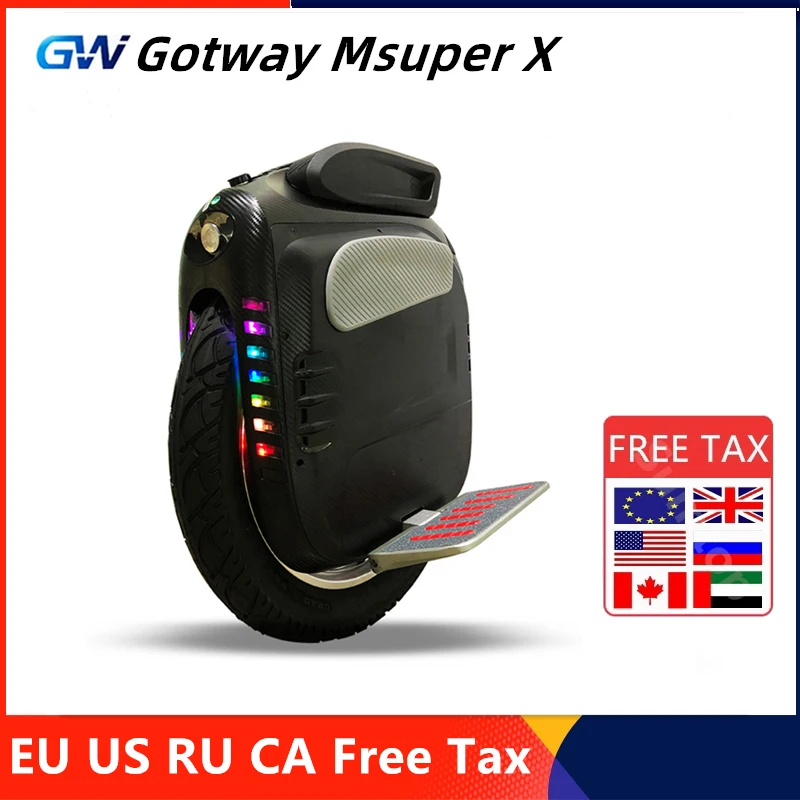 2020 электрический самокат Gotway Msuper X 2000 Вт Мотор 100 в 1230wh /84 1600wh аккумулятор 19