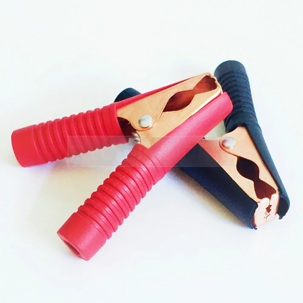 Горячее предложение зажимы для батарей зажим типа крокодил 100 А красные черные