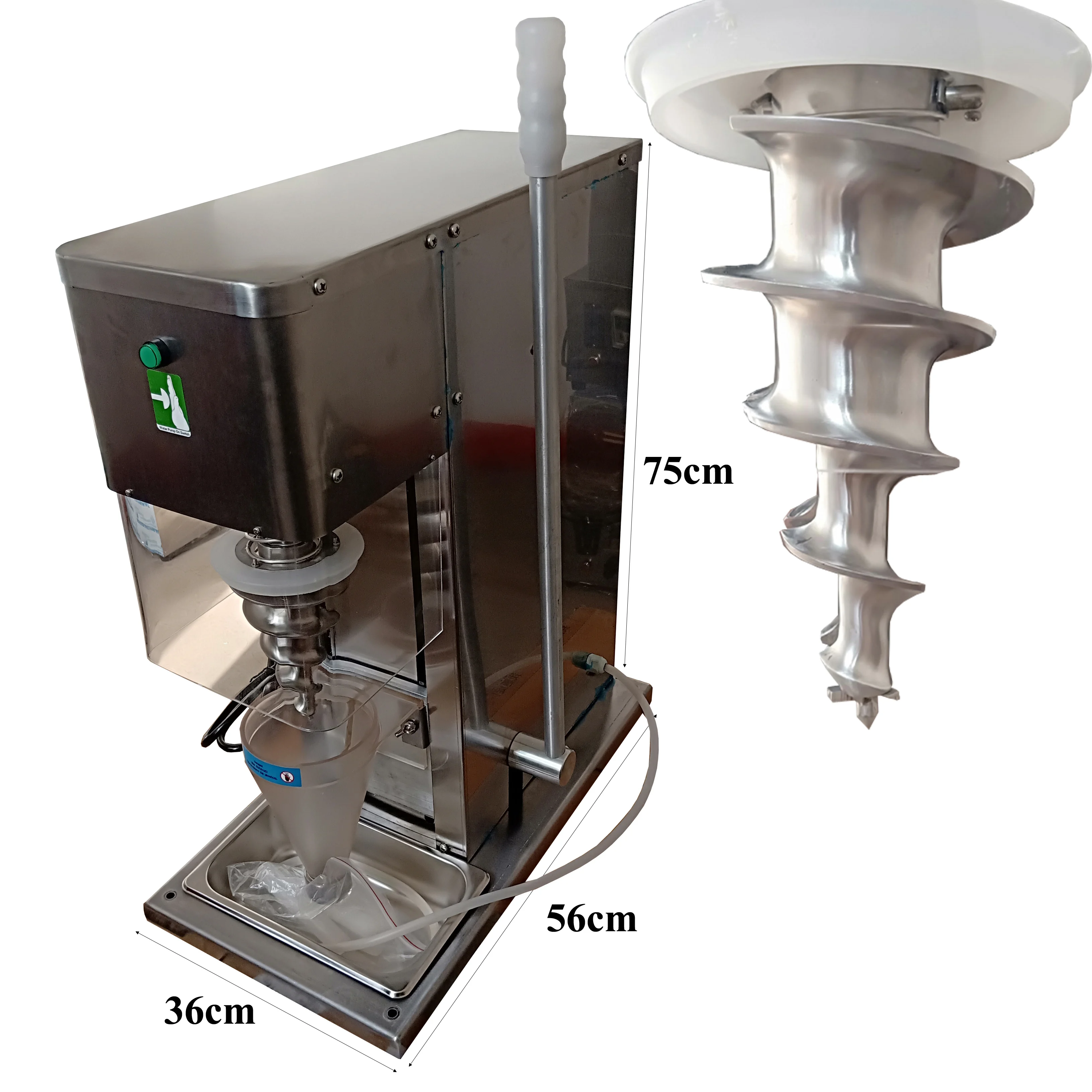 Новинка 2020 Лидер продаж Миксер Для Мороженого из нержавеющей стали | Бытовая