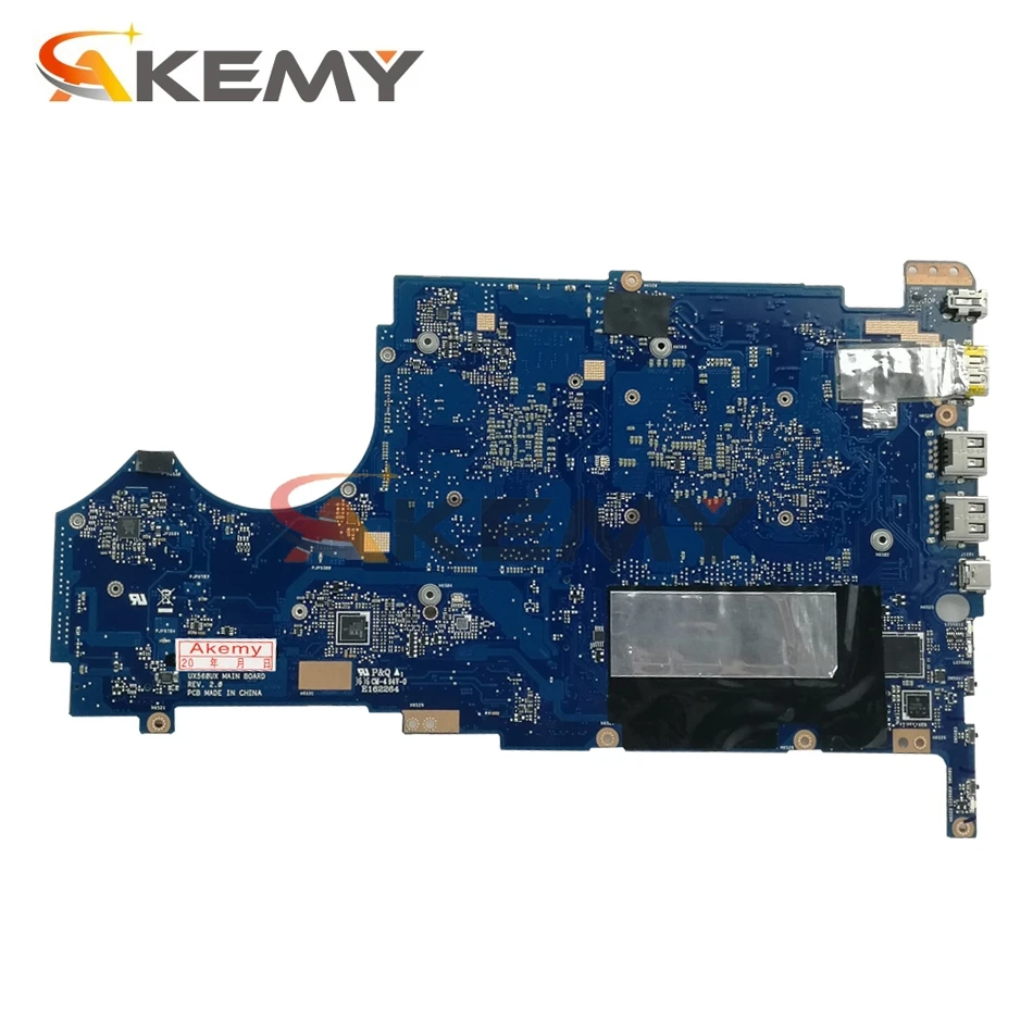 akemy ux560ux laptop motherboard for asus zenbook flip q524uq original mainboard 8gb ram i7 7500u gt940mx free global shipping