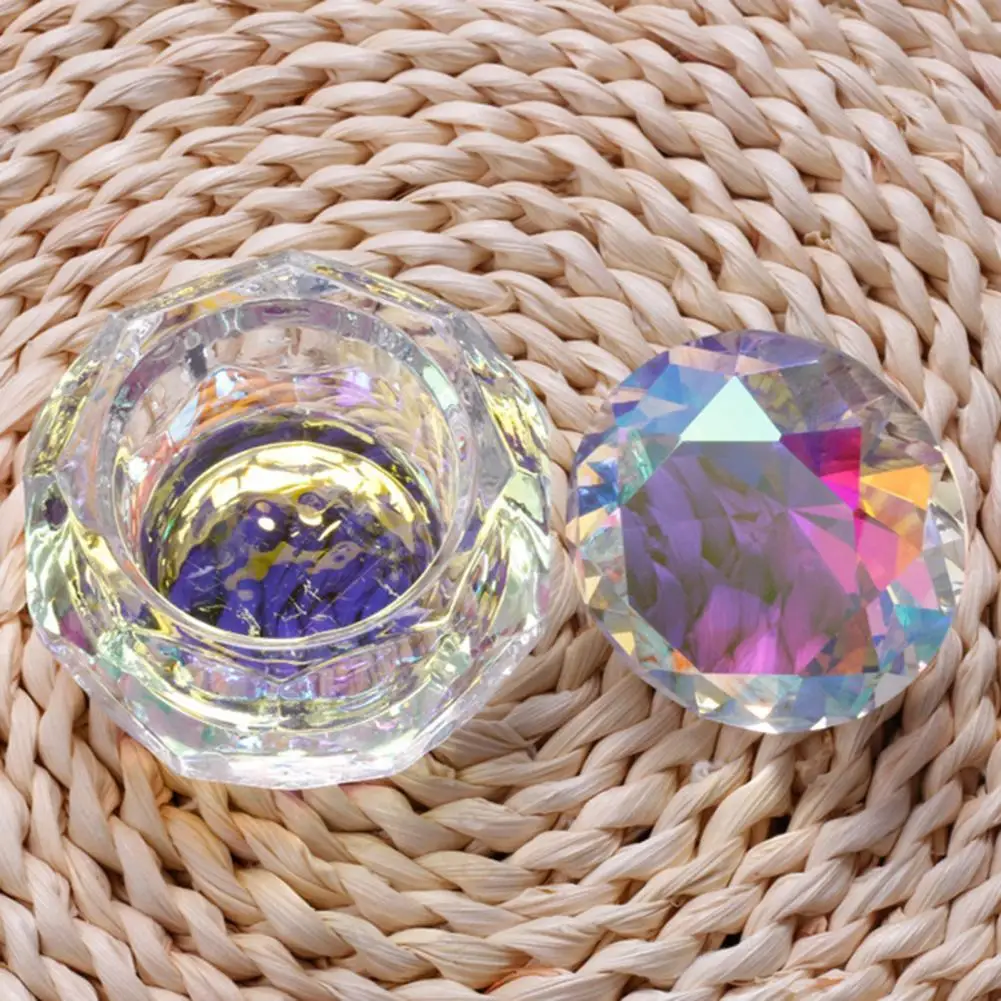 

Акриловый стакан для ногтей, 1 шт., акриловый порошок, жидкое Хрустальное стекло, держатель для тарелки, чашки, оборудование, инструмент для н...