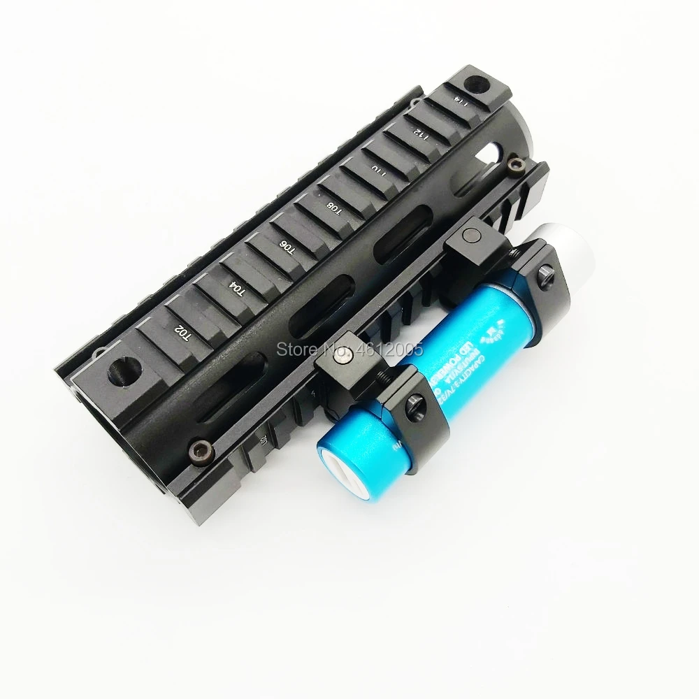 Тактический светодиодный фонарик 20 мм Пикатинни Крепление на рельс handguard оружие