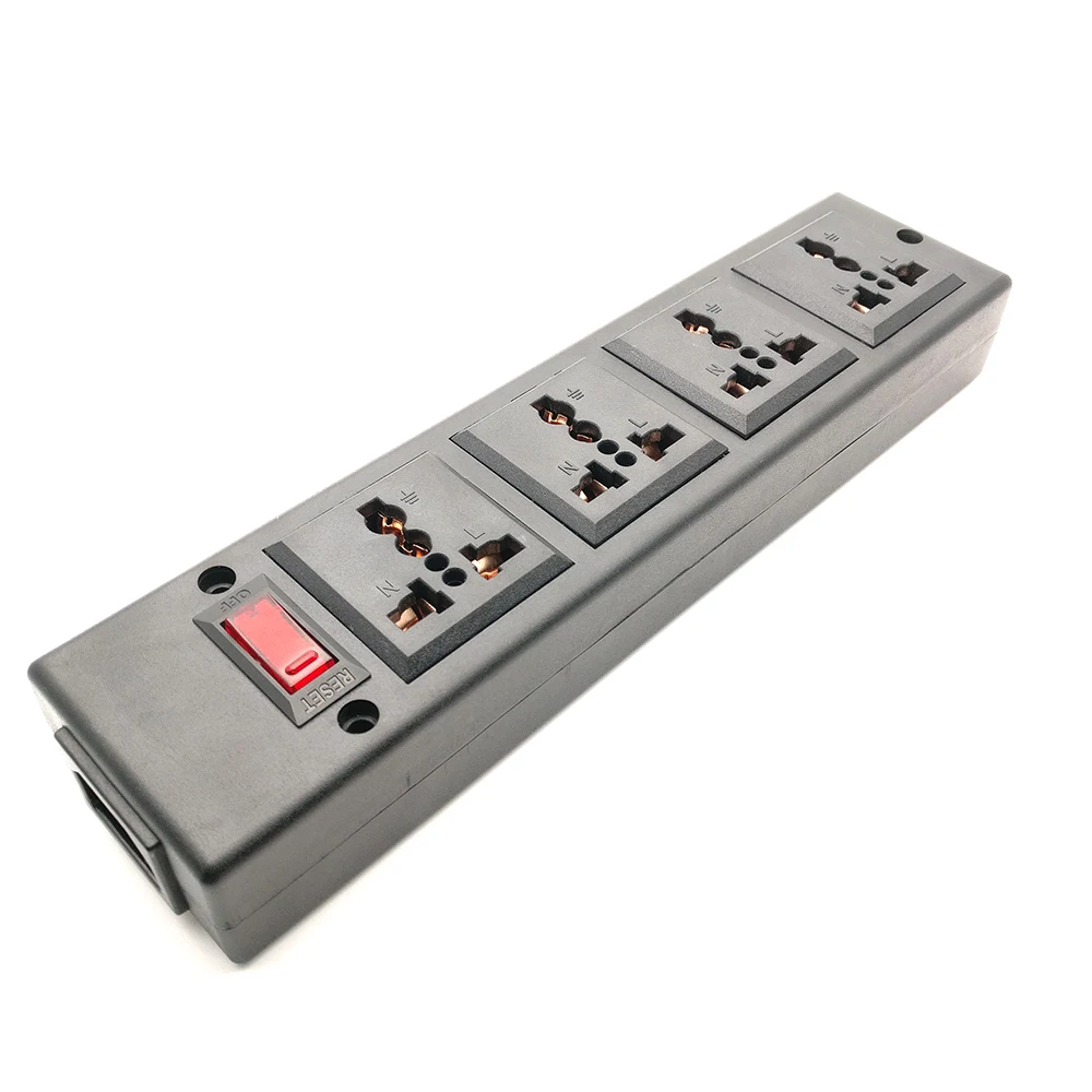 Новая универсальная розетка с 4 выходами и защитой от перегрузки сетевой фильтр