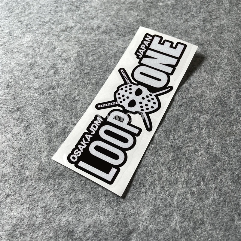 Японская Осака JDM петля одна маска мужские графические автомобильные наклейки