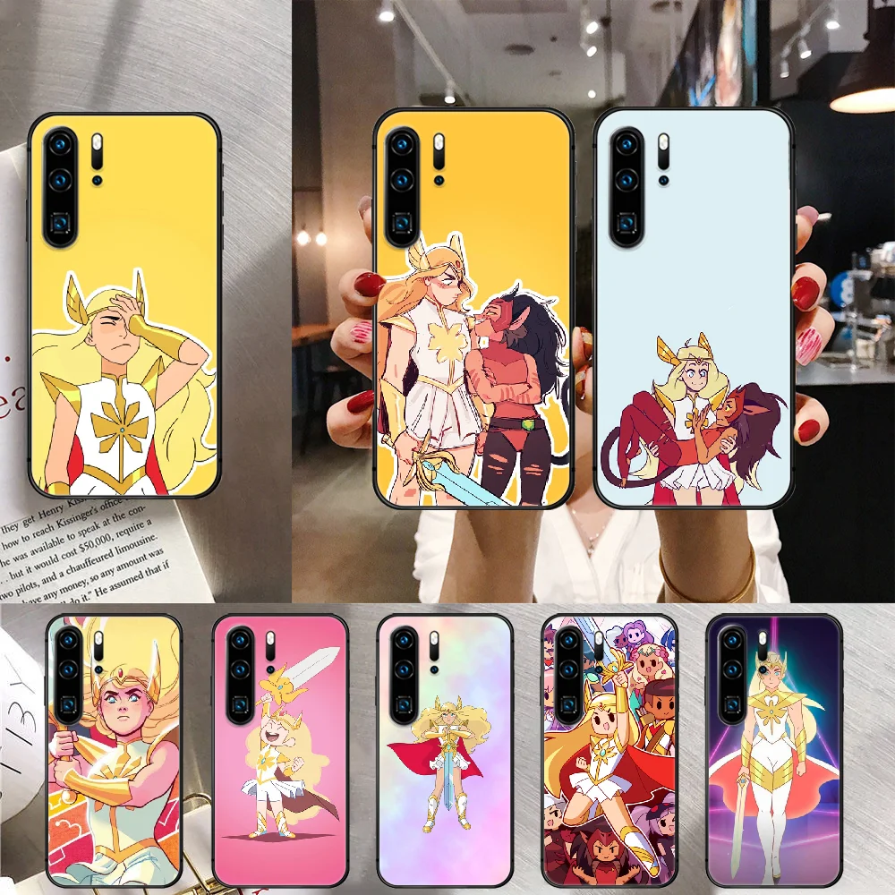 

She Ra Princesses Phone Case Cover For Huawei Mate P 10 20 30 40 Lite Pro Smart Z 2019 Black Luxury Soft Hot Cover Silicone