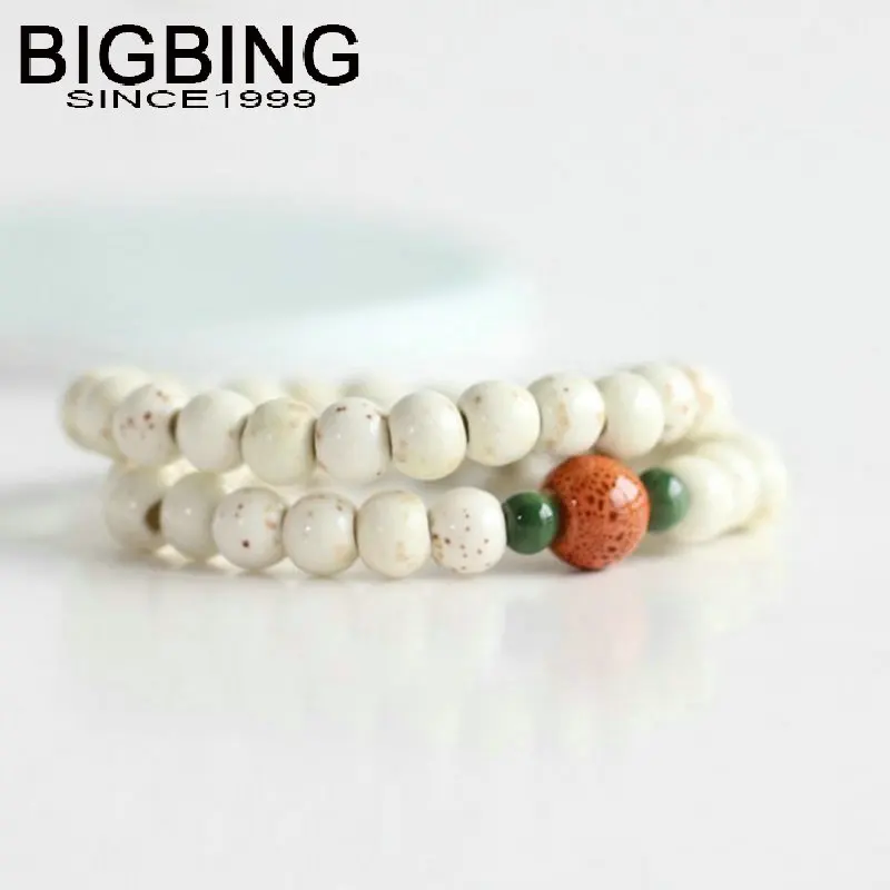 Ювелирные изделия C055 BIGBING модный керамический браслет с шармами ручной вязки