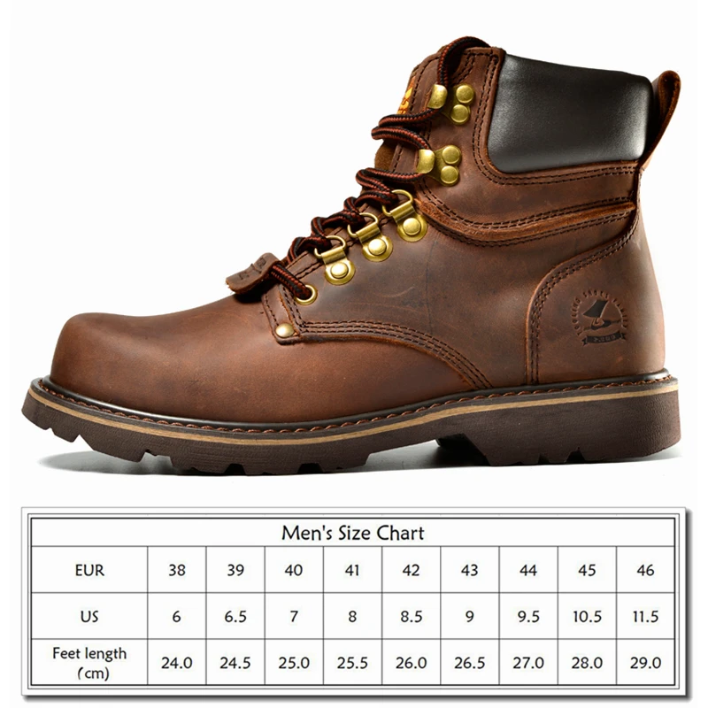 Мужская обувь для походов дышащая тактическая из натуральной кожи