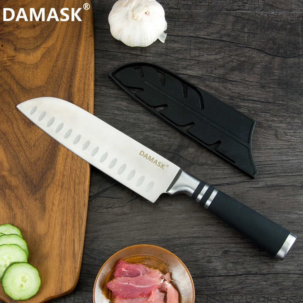 Набор кухонных ножей Damask 3Cr14 из нержавеющей стали горячая Распродажа хорошее