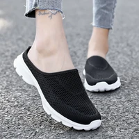 women sandals summer shoes flats half slippers canvas shoes fashion sneakers shoes loafers woman flats sandals mule shoes 2020