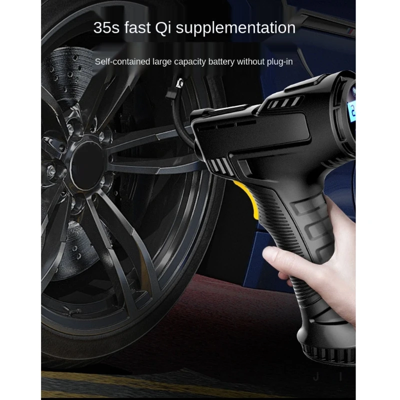 120 Вт автомобильный воздушный насос портативный для шин мотоцикла автомобиля