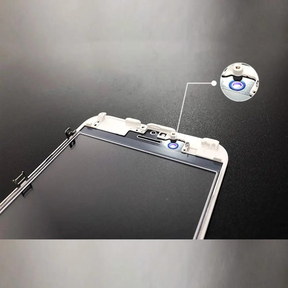 AAA + с OCA холодным отжимом полировка ЖК Передний экран стекло Внешний объектив