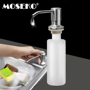 MOSEKO Нержавеющаясталь головка Кухня насос распределителя мыла Ванная комната моющее средство Диспенсер для подачи жидкого мыла лосьон инструменты
