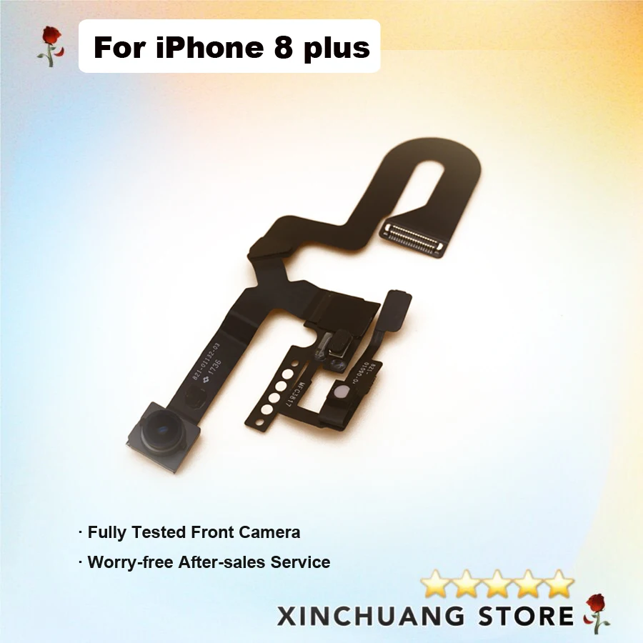 Оригинальная передняя маленькая лицевая камера для Apple iPhone 8 plus с датчиком