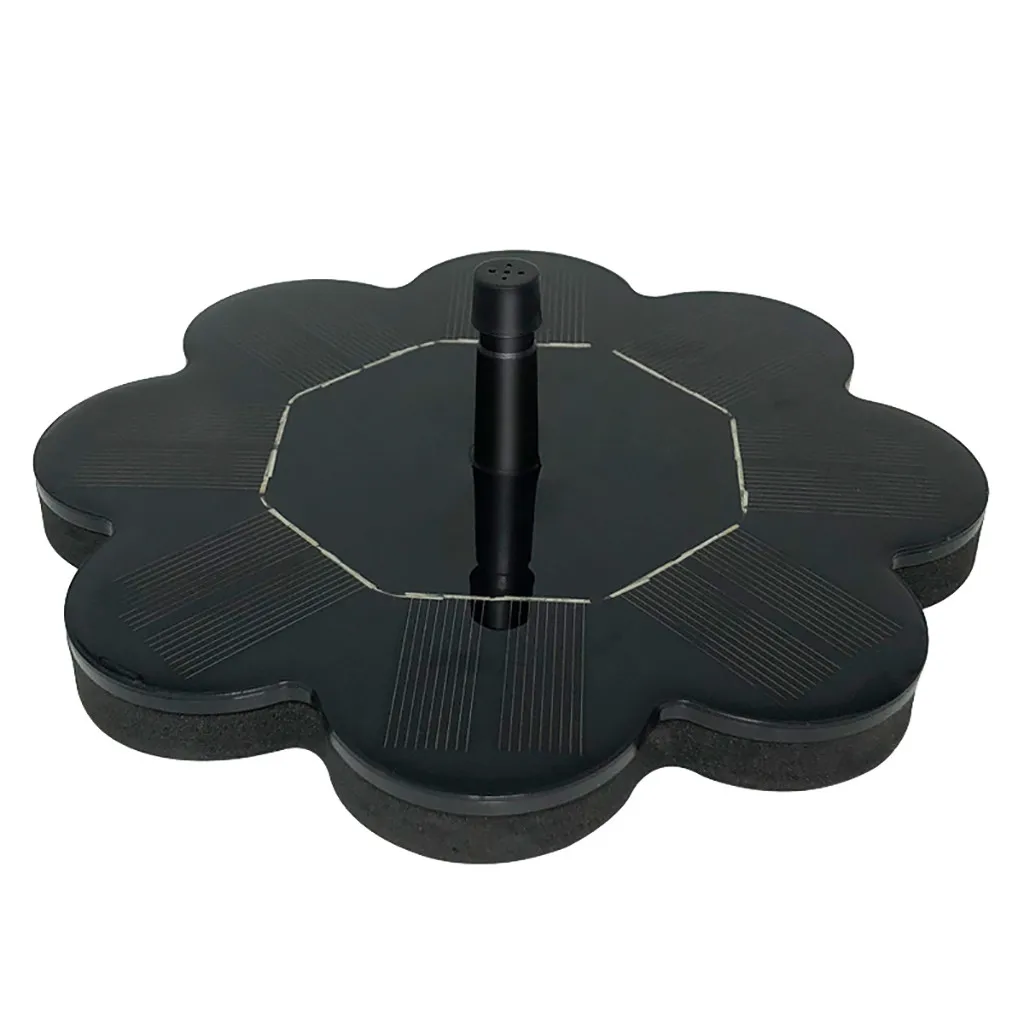 Набор для купания птиц на солнечной батарее поплавок с водяной панелью уличный