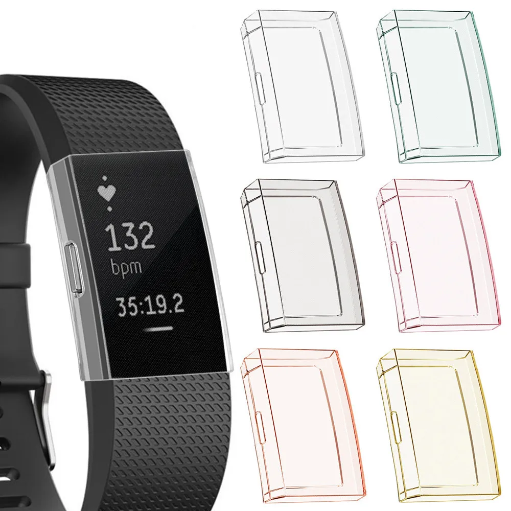 Аксессуары для замены мягкого силиконового чехла браслета Fitbit Charge 2 защитная