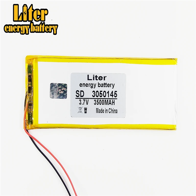 

2850145 3050145 3.7v 3500mah Tablet Battery Polymer Battery Lithium Polymer Battery With Board For Pda