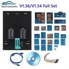 Программатор ЭБУ Orange 5 V1.36 Универсальный с полными адаптерами V1.34, инструмент для диагностики и программирования чипов ECU