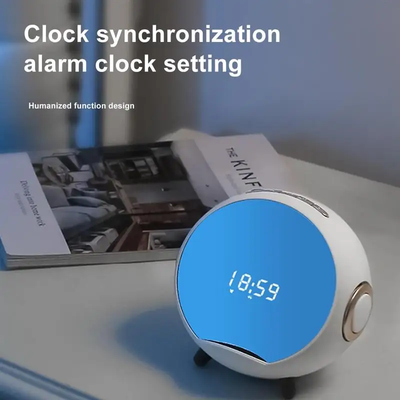 Часы Bluetooth-динамик портативный беспроводной динамик s стерео звук Голосовое