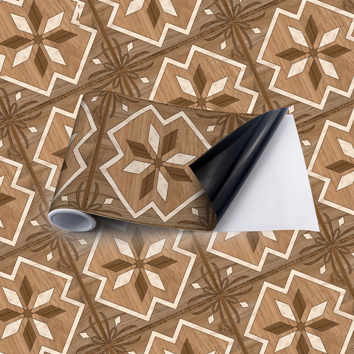 

Наклейки на стену в стиле ретро, ПВХ самоклеящиеся водонепроницаемые Стикеры для пола, кухни, ванной, лестницы, мебели, художественная роспи...