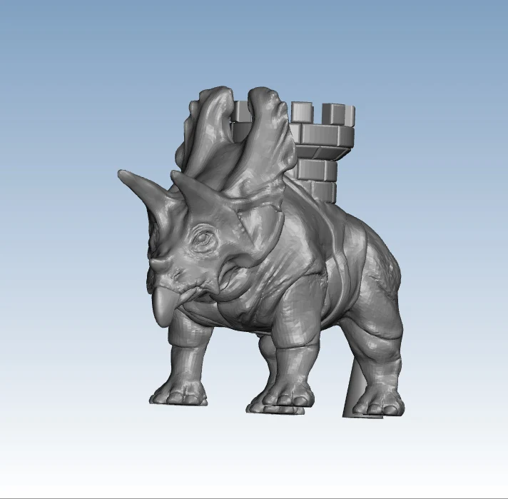 

Battle of the Dragon Dinosaurs Custom order highprecision digital models 3D printing service Artistic things ST2510