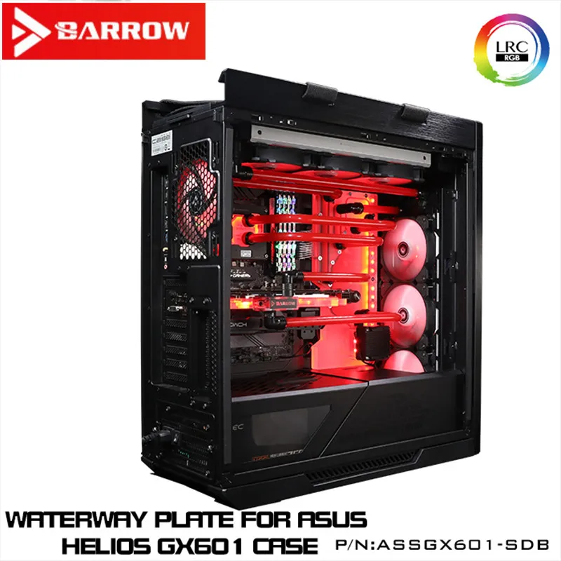 Карта водного пути barrow для Asus Rog Strix Helios GX601 блока Intel CPU и однократного/двойного