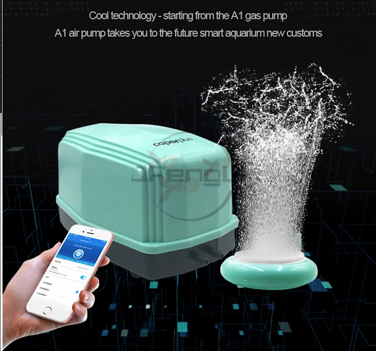 Caperplus Интеллектуальный WIFI воздушный насос Дракон бак кислородный аквариум с